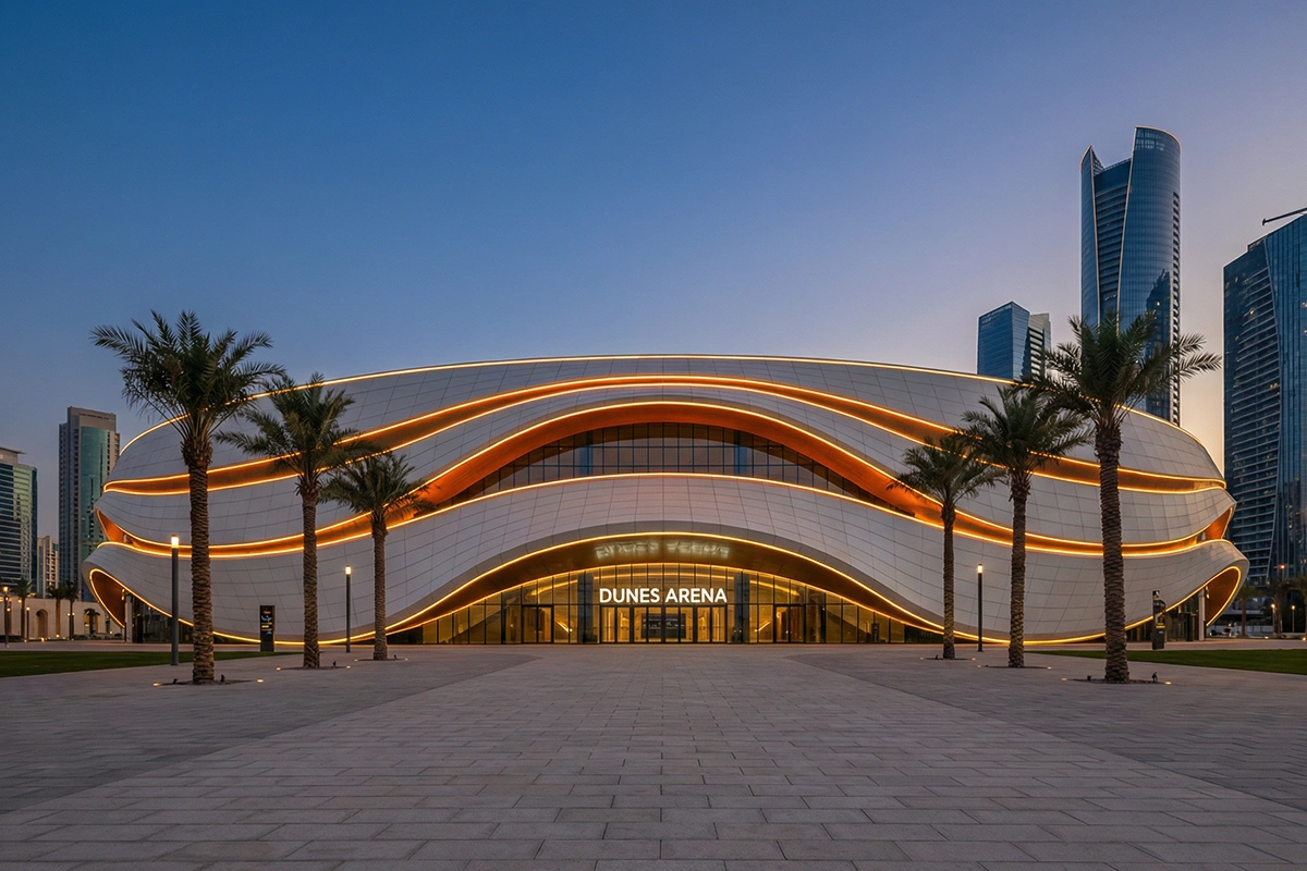 Basketball WM 2027 in Katar – moderne Arena in Doha für den FIBA World Cup
