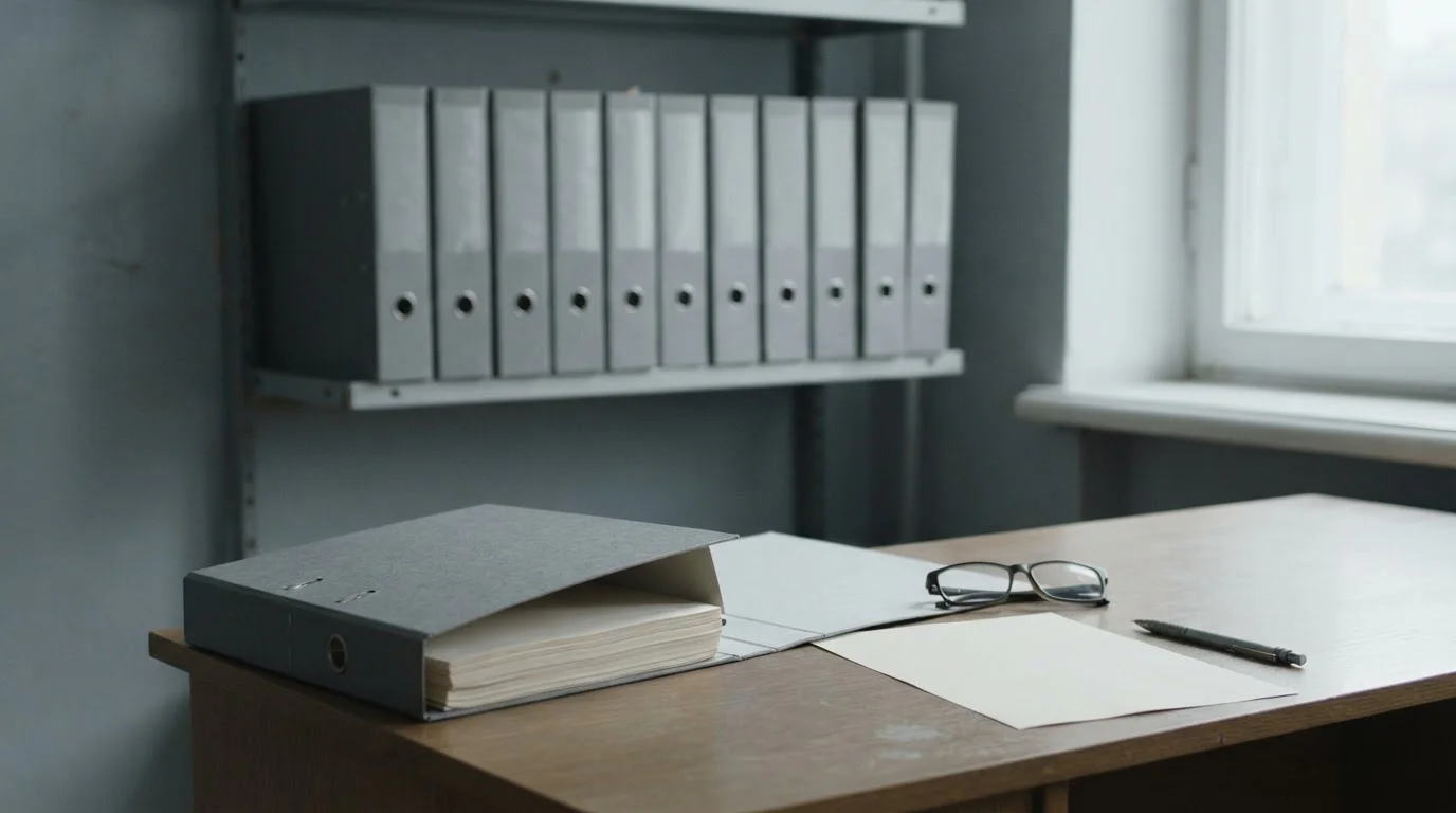 Aktenordner und ein Blatt Papier als Symbol für den deutschen Regulierungsrahmen
